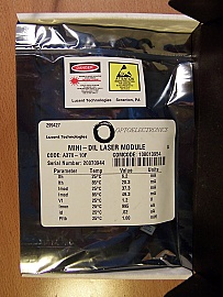 $19 each if buy 20pc. ~1.31um 1GHz 1mW analog laser module in mindil package. Lucent P/N: A370-10F. With FC/PC fiber connector