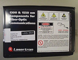 1533.465nm 2mW QLM715-5210 2.5Gb/s 14-pin butterfly Laser Module, mounted on mini-PCB. by Corning Lasertron