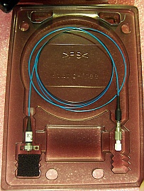 ~1.55um 2mW DFB laser 4-pin module.  With 2.5mm ferrule.  Fujitsu model: FLD5F8LK/651D