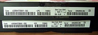 1547.719nm 10mW-peak 2.5Gb/s Laser Module.  BOOKHAM P/N: LC25W4772BJV-C63