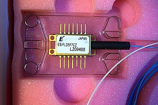 1554.14nm 10mW Laser Module.  Eudyna P/N: ES/FLD5F7CZ