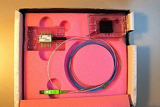 1554.14nm 10mW Laser Module.  Eudyna P/N: ES/FLD5F7CZ