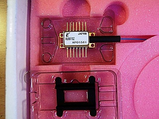 30pc 1534.56, 1550.12, 1550.92, 1551.72, 1557.36nm 10mW 14-pin butterfly  Laser Module for analog CATV.  Eudyna P/N: FLD5F7CZ201WxxP. Fabrinet P/N: 21034579-0xx