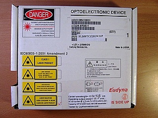 1550.908nm 14-pin butterfly  Laser Module for analog CATV.  Eudyna P/N: FLD5F7CZ201W33P
