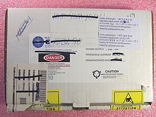 1552nm 14-pin butterfly Laser Module for analog CATV.  Eudyna P/N: FLD5F7CZ. Used.  'Sell As Is', 'No return'.
