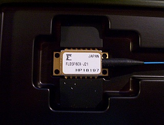 15xxnm C-band 10mW 14-pin butterfly Laser Module. FLD5F6CX-J. 67pc with various wavelengths. With SC/PC connector.