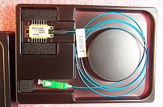 1.55um (1542.93, 1544.52, 1549.31nm) 10mW 14-pin butterfly laser for CATV and DWDM. Low linewidth. Renesas/NEC P/N: NX8563LAxxx-88E. Used.