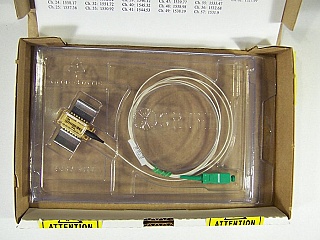 1538.19nm 10mW 14-pin butterfly laser for analog and DWDM. Agere model:1750A-49-SC-10-F, P/N: 1751-010-0162. For forward path, 45-870MHz band.