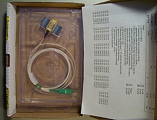 1538.19nm 10mW 14-pin butterfly laser for analog and DWDM. P/N: 1751A. For both forward and return paths. desoldered. Pin 6 (TEC+), Pin 13 (laser common +), Pin 14 (NC) are missing.