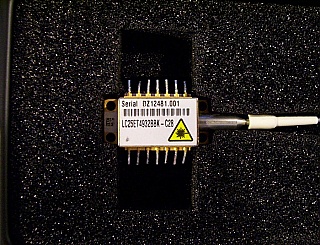 1549.32-1551.72nm 4-ch tunable 7mW-peak Laser, Bookham model:  LC25ET4932BBK-C28