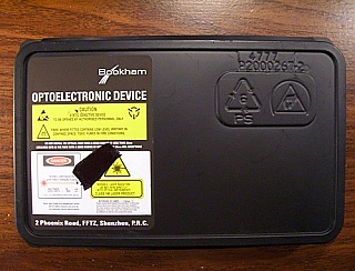 1549.32-1551.72nm 4-ch tunable 7mW-peak Laser, Bookham model:  LC25ET4932BBK-C28