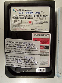 1552.13nm 14-pin 5mW /10mW DFB laser. JDS model: CQF915/408-19310. 7dBm average, 10dBm peak.
