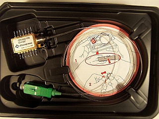 1548.73nm 14-pin 5mW /10mW DFB laser. JDS model: CQF915/408-19350. 7dBm average, 10dBm peak.