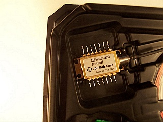 1548.73nm 14-pin 5mW /10mW DFB laser. JDS model: CQF915/408-19350. 7dBm average, 10dBm peak.
