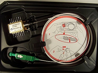 1560.79nm 14-pin 5mW /10mW DFB laser. JDS model: CQF915/408-19210. 7dBm average, 10dBm peak.