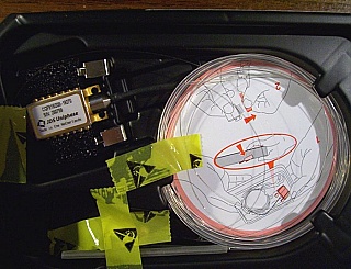 1554.94nm 14-pin 5mW/10mW DFB laser. JDS model: CQF915/208-19280  7dBm average