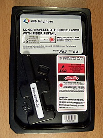 1556.56nm 14-pin 5mW/10mW DFB laser. JDS model: CQF915/208-19260, 7dBm average. Without test sheet.
