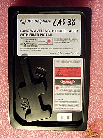 1546.92nm or 1556.55nm 14-pin DFB laser. 10dBm peak. JDS model: CQF915/28 xx