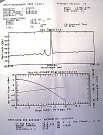 1553.33nm or 1539.768nm 14-pin butterfly laser  module with 2.5Gb/s EML(EA-mod).  Triquint/Lucent P/N: E2502G30 or E2502G47.  600km dispersion