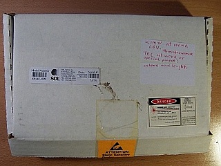 14-pin butterfly laser. Unknown wavelength, no specification. 'Sell As Is', 'No Return'. SDL model: NP-BF-1029.