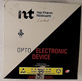 1309nm 14-pin pulsed DIL laser for OTDR. Rated output power 40mW at 344.9mA.  With temperature controller. Nortel model:  LP3s40-18