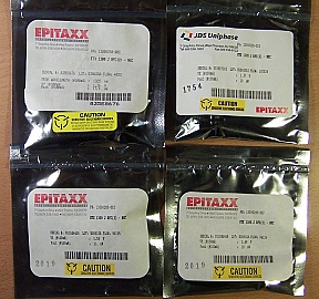 1.3um ELED. With FC receptacle.  typical output: 9 - 18 uW. JDS/EPITAXX model: ETX 1300 JRFC (2)-NEC. PN"13000280-002