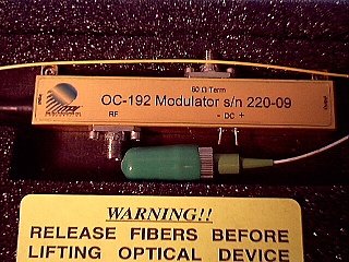 10Gb optic intensity modulator with 2 RF-ports