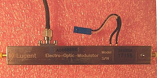 10Gb optic modulator from Nortel system. For 1.55um C-band