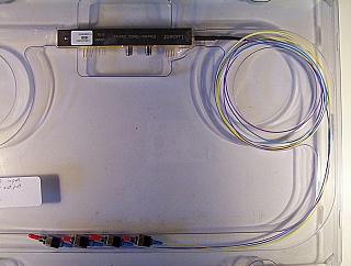 Lucent electro optic device. We believe it is special modulator. Model: X2644X0002.  with 4 FC/PC fiber connectors. 'Sell As Is'.