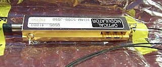 1.55um C-band 10Gb and up to 11.1Gb intensity LN modulator, dual drive, without RF connectors. To be removed from unused systems. Fujitsu P/N: H74M-5208-J098