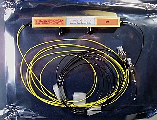 10Gb intensity modulator,  with 2 FC/PC connectors. Sumitomo P/N: T•MZH1.5-10 -53A. 'Sell as is'. You can retrurn if you are not satified, but two-way shipping fee is not refunable. request.