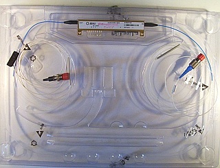 1550nm  optical intensity modulator with dual RF drives,  JDS model: 21051696