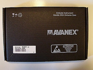 10Gb/s optical digital intensity modulator with VOA.  with GPO(SMP) male RF port, Avanex P/N:7910571-A