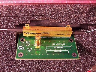 1.55um 2.5Gb/s optical digital intensity modulator, JDS P/N: 10022591