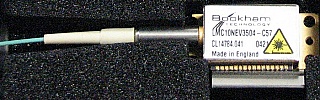 10Gb/s Compact InP MZ Modulator with DWDM Laser. Negative Chirp, etalon, high power, 1535.04nm. Bookham model: LMC10NEV3504-C57. Used,  'Sell As Is', 'No Return'