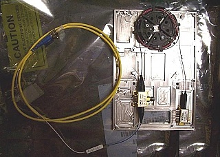 40Gb/s optical electro-absorption (EA) modulator, for 1.55um C band.  Model: OM5757C-CTM388. It comes with one 20mW 1554.94nm PMF laser, Fitel P/N: FOL15DCWB-A81-19280. It may be reserved for Mr. Z