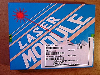 1460-1490nm 250mW laser module. Fitel model: FOL1404QQO-317. SMF with internal isolator