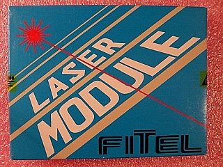 14xxnm 230mW laser module. Fitel model: FOL1404QQM-617-1429. With PMF. Used, 'Sell As Is'