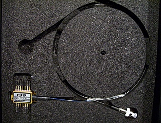 Fitel 1477nm 140mW laser, P/N: FOL1402PBZ-317. SMF with internal isolator. without FBG