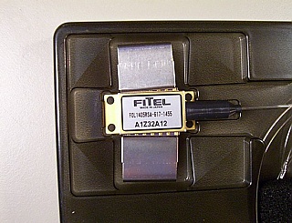 1455nm 300mW laser module. Fitel model: FOL1405RSD-617-1455. PMF with FBG