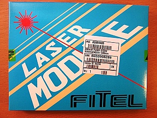 1455nm 300mW laser module. Fitel model: FOL1405RTD-617-1455. PMF with FBG