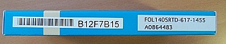 1455nm 300mW laser module. Fitel model: FOL1405RTD-617-1455. PMF with FBG