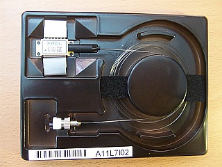 1460-1490nm 160mW laser module. Fitel model: FOL1402PLF-417. SMF, with internal isolator,  without FBG