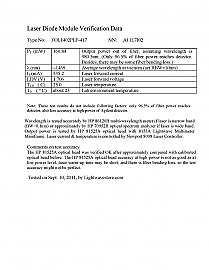 1460-1490nm 160mW laser module. Fitel model: FOL1402PLF-417. SMF, with internal isolator,  without FBG