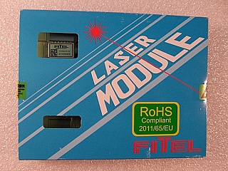 1457nm 260mW laser module. Fitel model: FOL1405RSP-667-1457. PMF with FBG