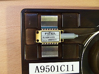 1478nm 180mW laser diode module. Fitel model: FOL1402PMH-617G78.  PMF with FBG