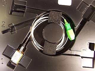 1486nm 140mW Alcatel  A1948PLI Laser with internal isolator.  Product code: 3CN00207FC.  with SC/APC connector. Pin 5 (thermistor) and Pin 10 (laser anode) are connected internally, 'Sell As Is'