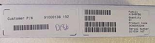 1420nm, 1427.5nm, or 1435nm 180mW laser module.  Alcatel model: A1948FBG. PMF with FBG