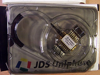 974nm >210mW kink-free pump laser with FBG stabilizer. JDSU product code: 27-7404-210