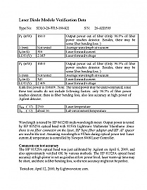 977nm 160mW pump laser with FBG stabilizer. JDSU(SDL) product code: SDLO-26-7715-180-KE. Good test result but kink-free power is not perfect